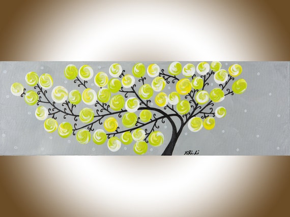 Yellow Grey Wall Art Nursery Decor Narrow Yellow Grey Wall Art Nursery Decor Narrow