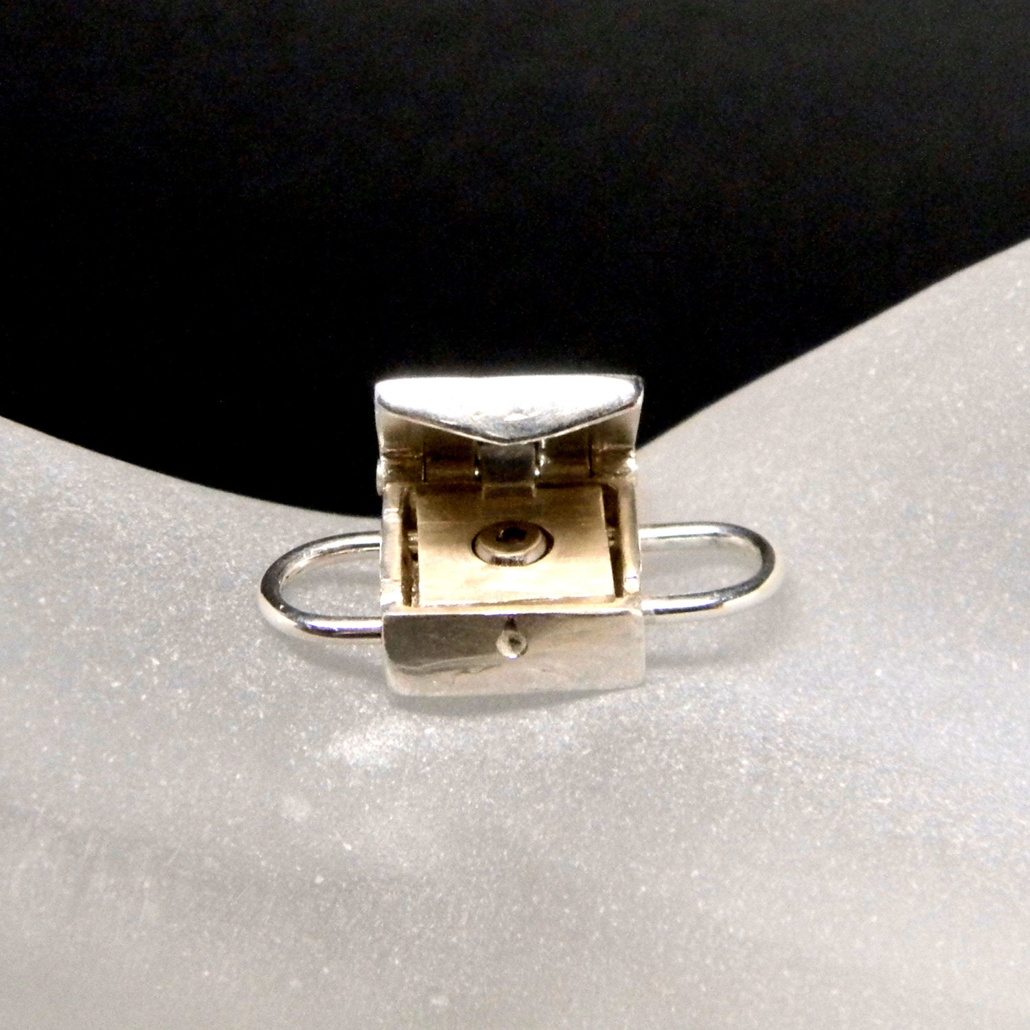 Sterling Silver Allen Key Locking Box Style Clasp