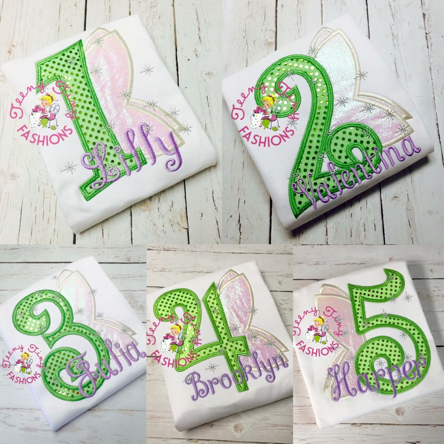 tinkerbell birthday shirts