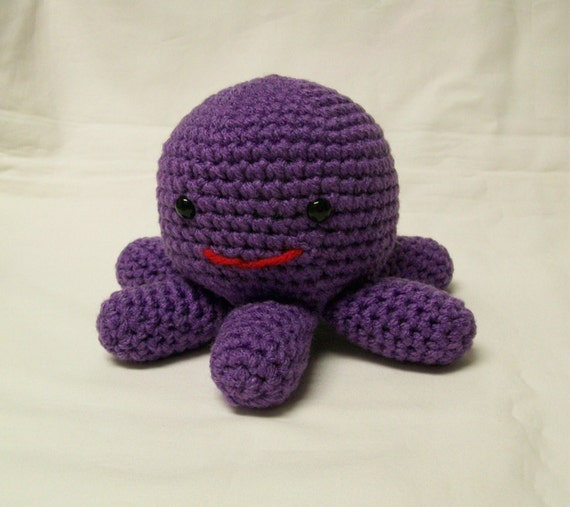 octopus stuffed animal inside out