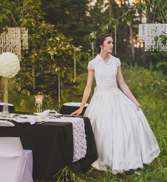 Fairy Tale 2 Piece Ball Gown Wedding Dress Country Wedding