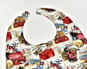 Mens Adult Bib Craft Clothes Protector Lobster Bib Senior Bib For Adults, Ladies Gift, Travel Fabric, Elderly Husband Gift