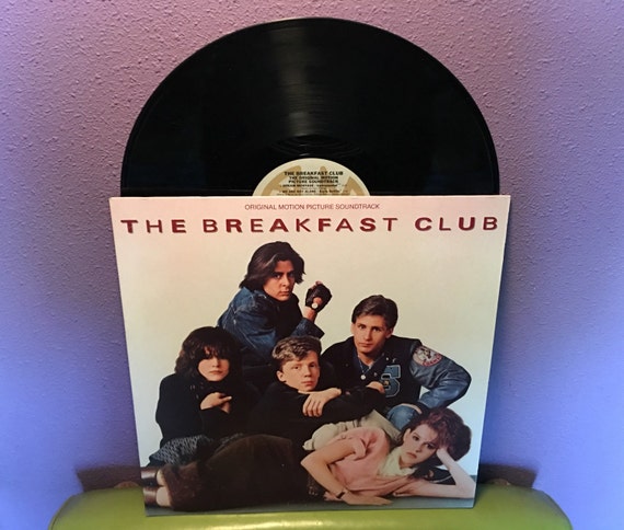 Rare Vinyl Record The Breakfast Club Original Soundtrack LP