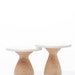Wedding Mini Cake Stand Modern Cupcake Stand 4 inch Modern Wood Cake Stand in Maple - 4 inch Housewarming Gift Custom Kitchen Decor