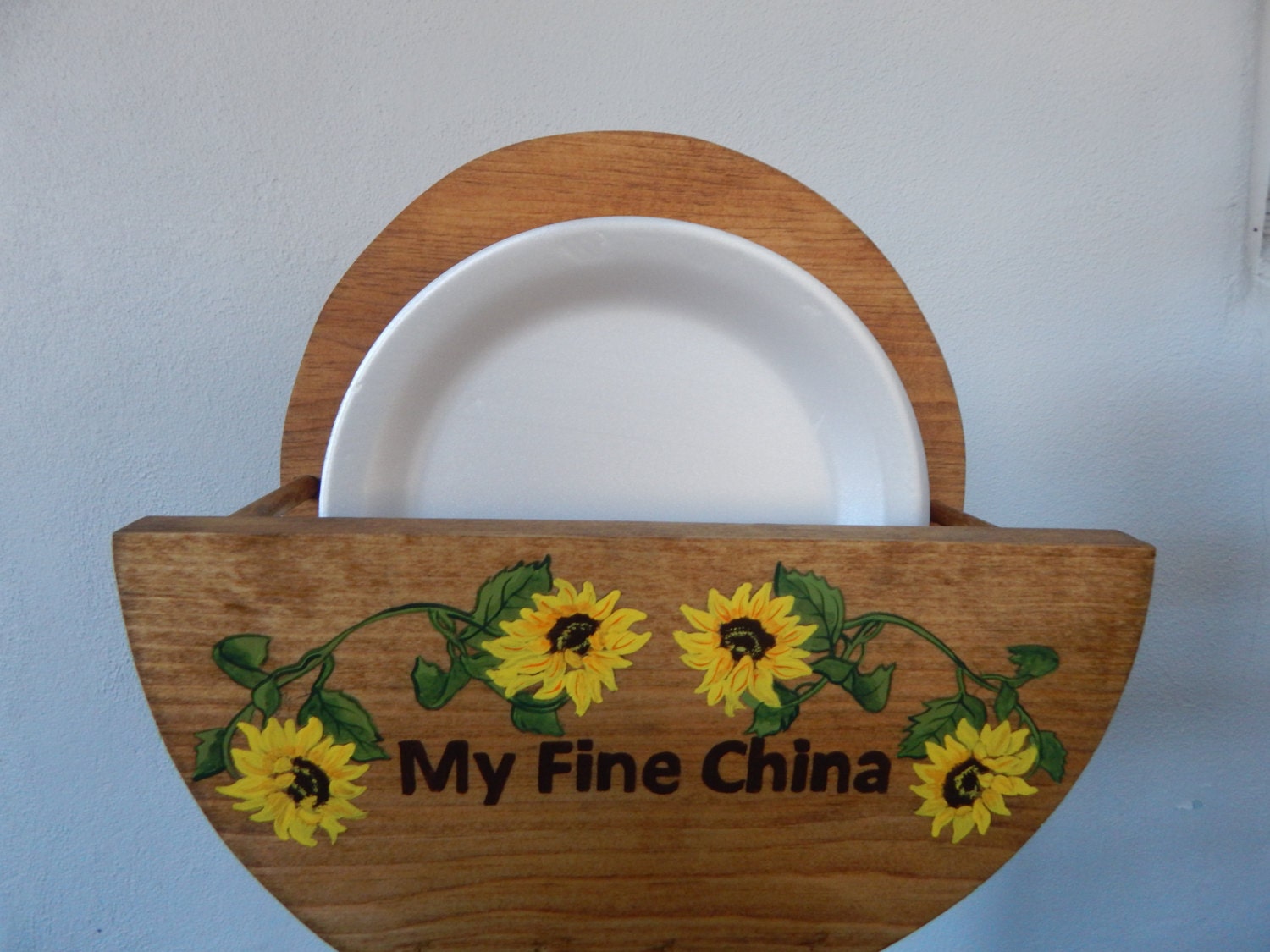 Paper Plate Holder Sunflower Paper Plate Holder Sunflower
