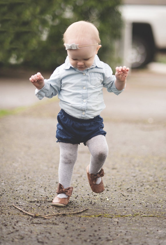 Brown Baby Shoes Girl Infant Girl Shoes Toddler Girl Shoes