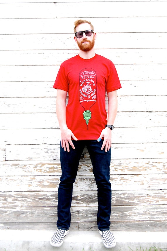 red sauce shirt