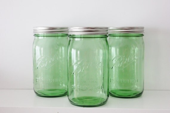 st patricks day silver mason jars