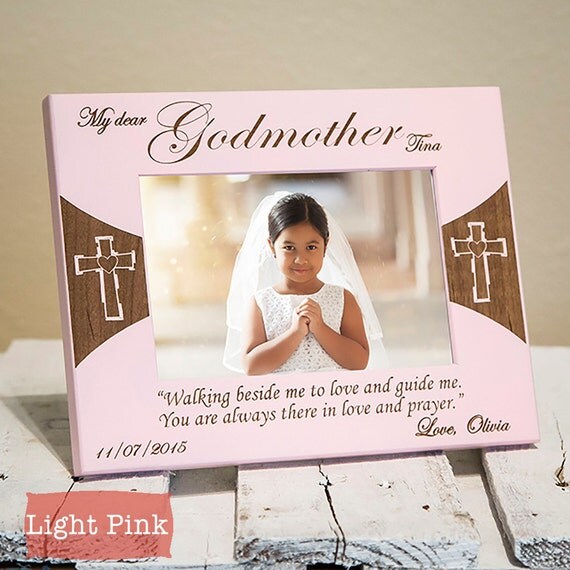 Godmother Frame Personalized Godmother Gifts by GiftedOak