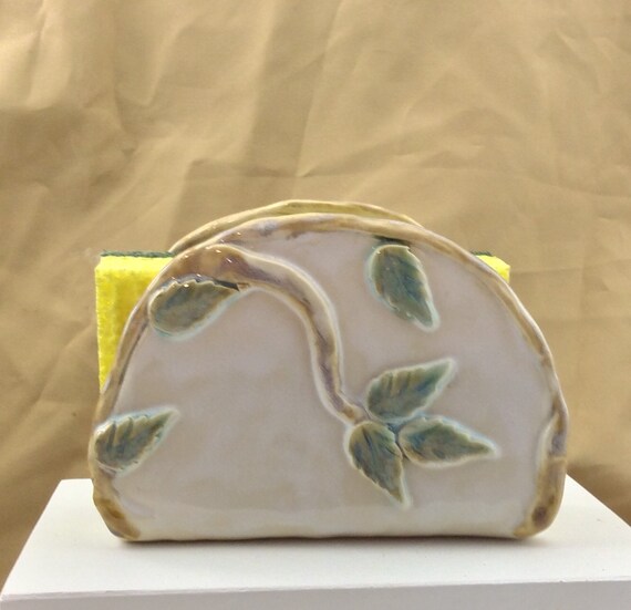 Napkin holder ceramic napkin holder pottery napkin holder