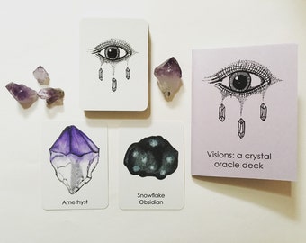 VISIONS: a crystal oracle deck