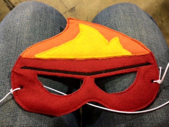 Anger mask Costume Mask Inside Out by RagansCrazyCreations on Etsy