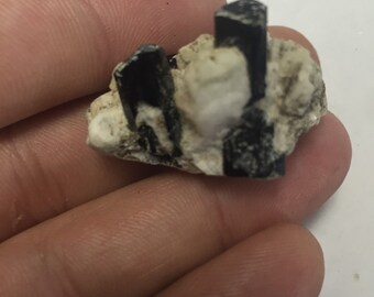 Black Tourmaline Crystal in Matrix Pakistan