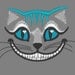 Awesome Cheshire cat embroidery designs - only head - machine embroidery design 4x4 and 5x7 for Wonderland teaparty projects