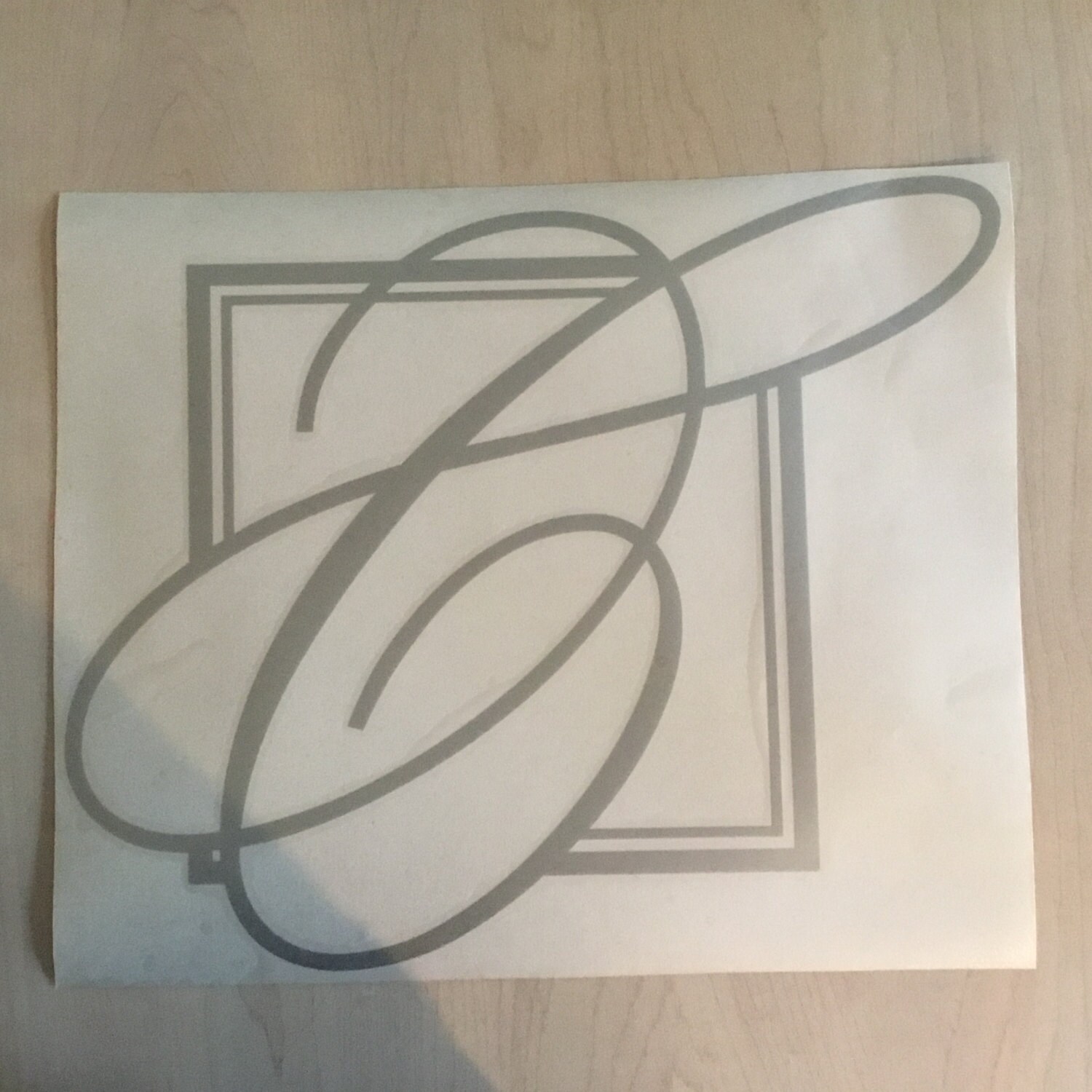 Etched Glass Vinyl Sheet Oracal 8510 Frosted Translucent