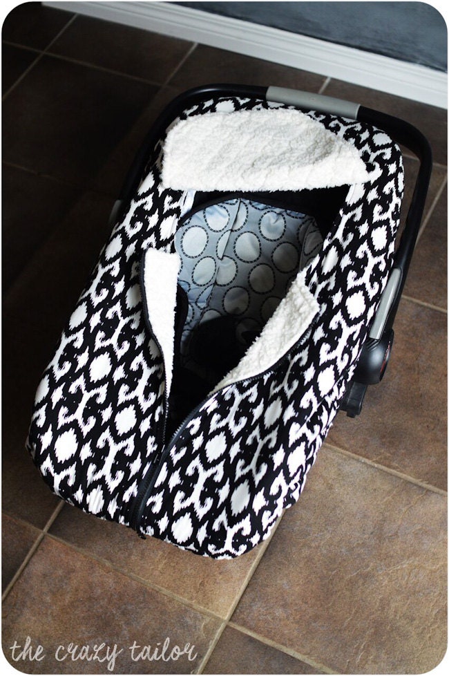 Lullaby Line Car Seat Cover Sewing Pattern