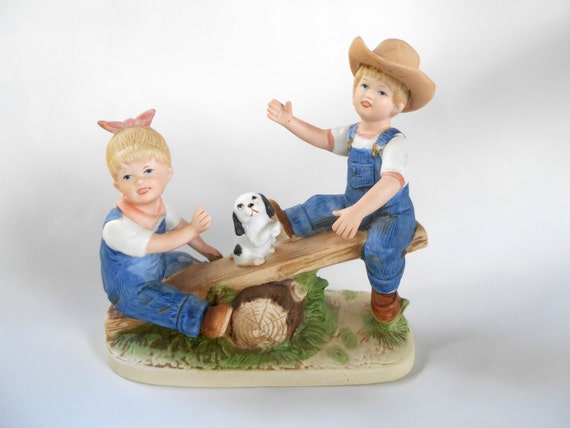 home interior denim days figurines denim days playtime homco figurine porcelain home interiors home interior denim days figurines denim days playtime homco figurine porcelain home interiors