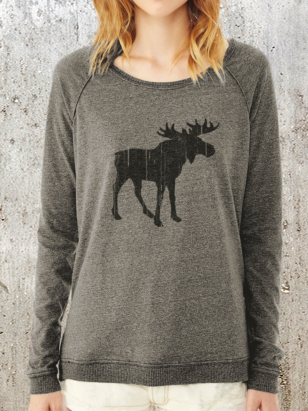 moose sweatshirt womens