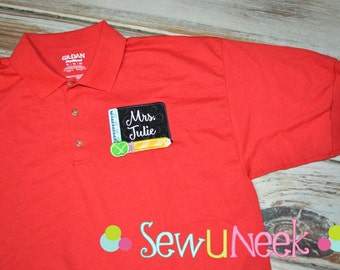 teacher polo shirts