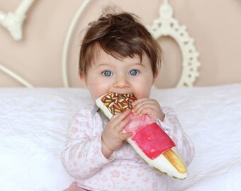 Fab Ice Cream Baby Rattle Baby Gift Baby shower Gift