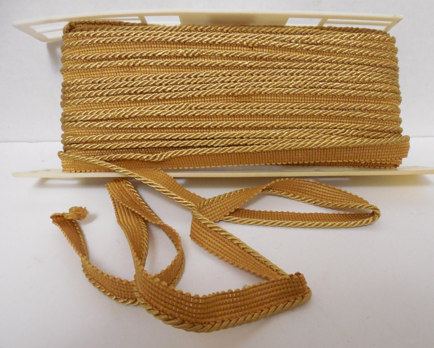 Gold lip cord piping Upholstery lip cord Drapery lip cord