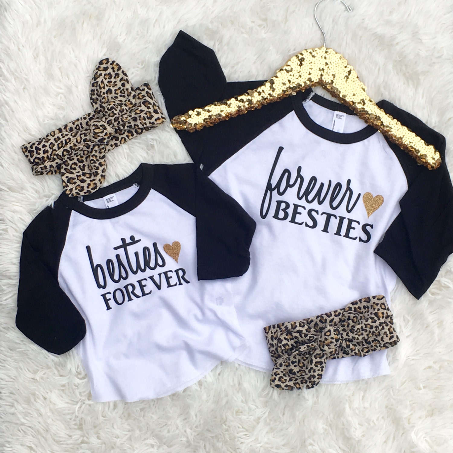 Matching Sister Shirts Best Friends Bestie Besties Little