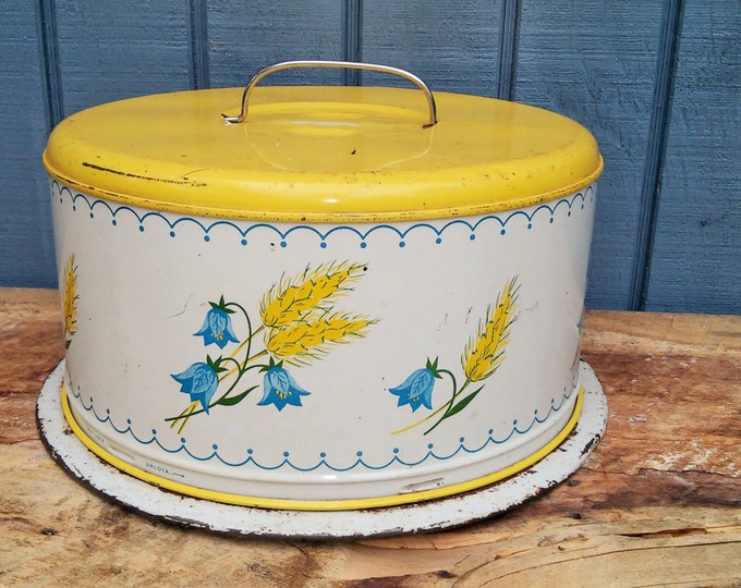 Vintage Cake Carrier - Vintage Cake Pan
