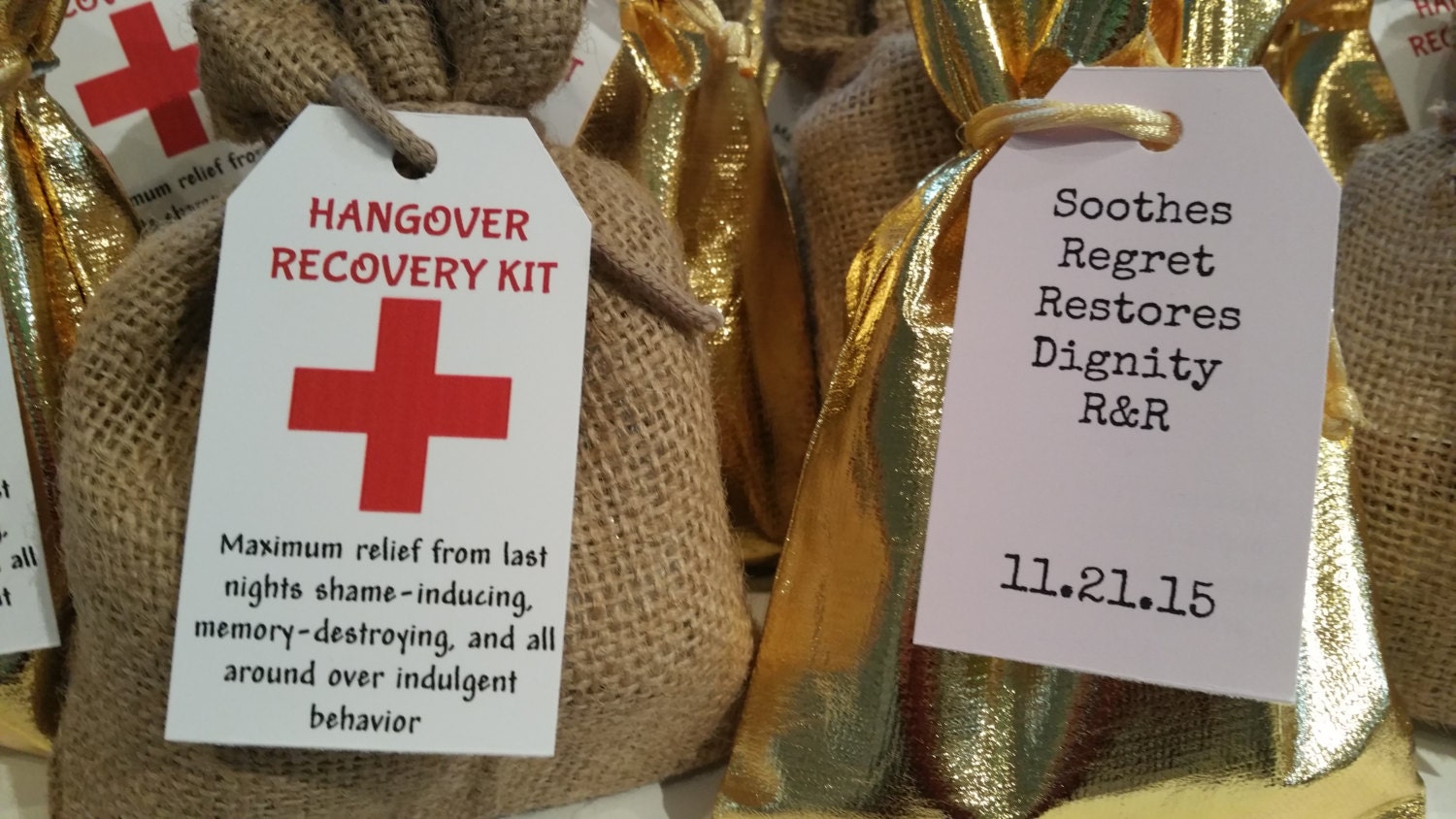 Hangover Kits Fully Assembled