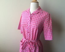 Unique 1960s Gingham Dress Related Items | Etsy