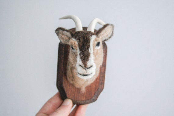 Felted Wool Goat