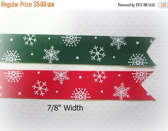 on sale red and green christmas ribbon by on sale red and green christmas ribbon by