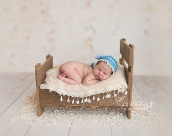 Barnwood Bed Prop, Bed Photo Prop, Newborn Bed Prop, Organic Prop, Photo Prop