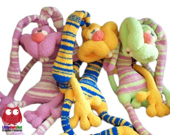 121 Crochet Pattern - Rabbit Dude Keks - Amigurumi soft toy PDF file by Pertseva Etsy
