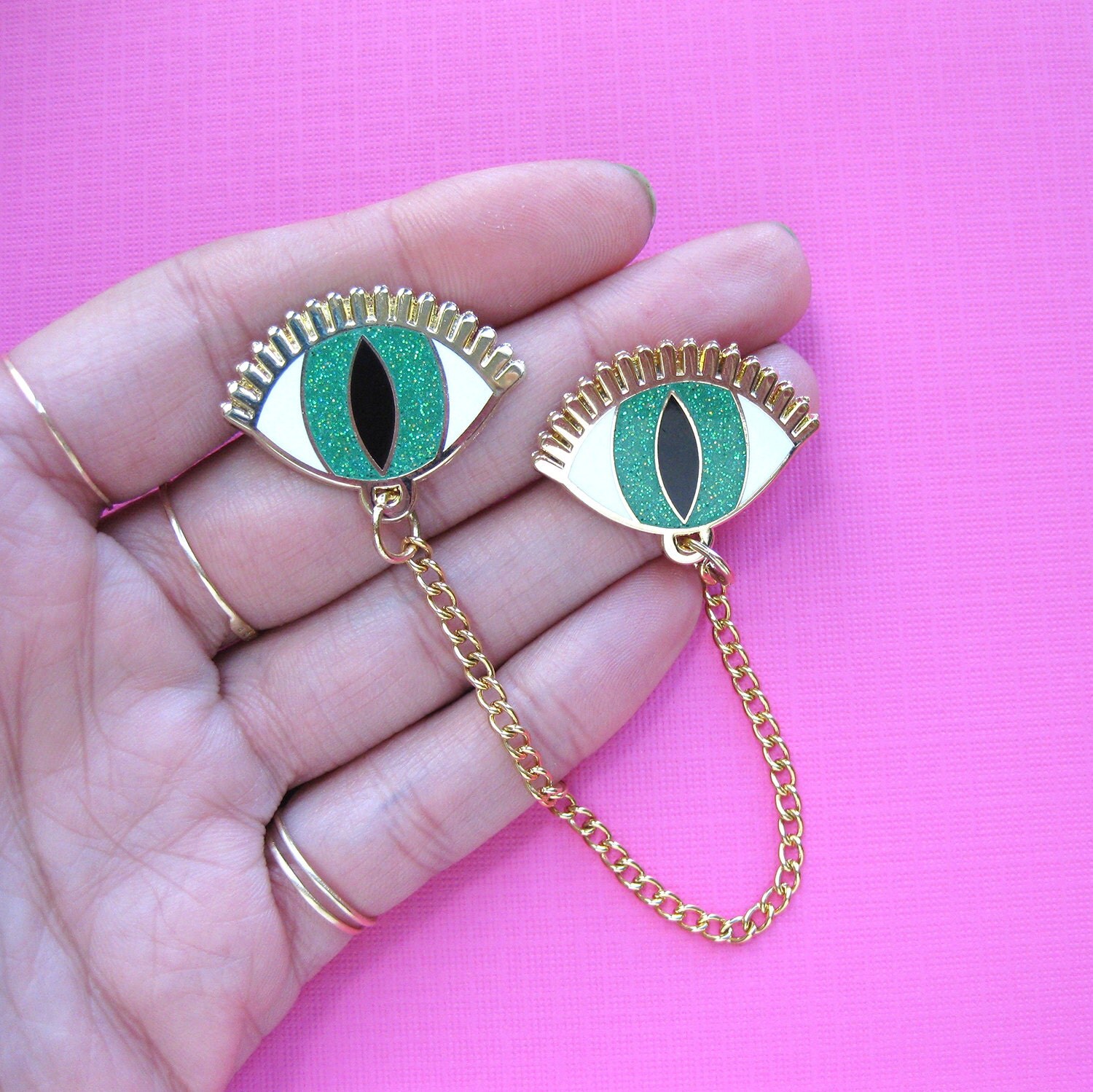 sale EYES COLLAR PINS