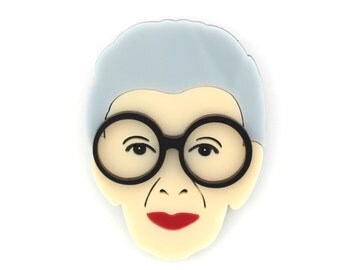 Iris Apfel brooch