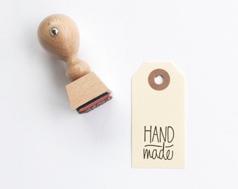 Handmade Rubber Stamp - hand lettered stamp - handmade - mini handmade stamp - READY TO SHIP