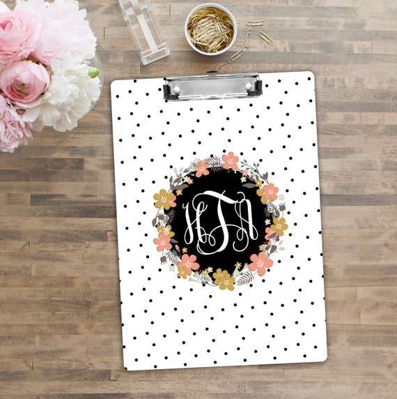 Items similar to Custom clipboard, monogram clipboard, personalized