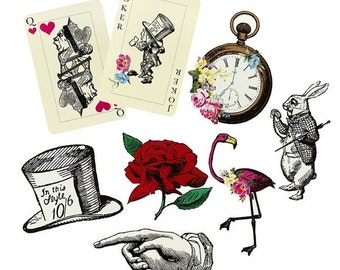Alice in wonderland props, mad hatters tea party decorations, garden bbq first birthday, alice yard sign, extra large, Xl Alice props