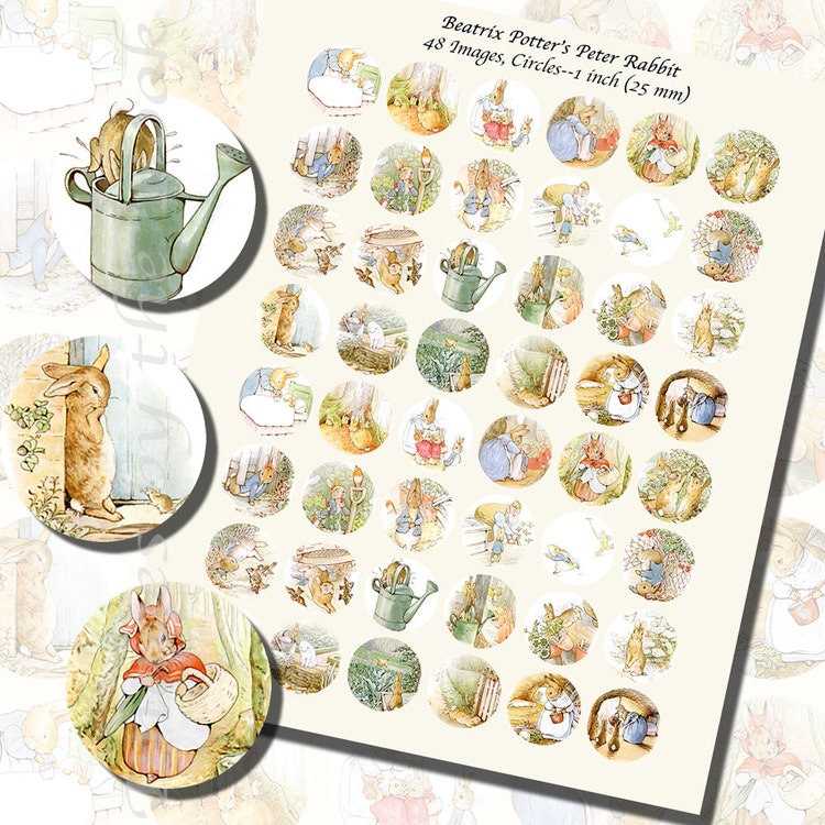Beatrix Potter's Peter Rabbit Printables ONE by imagesbythebook