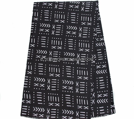 Wholesale mudcloth Print West African fabric Cotton