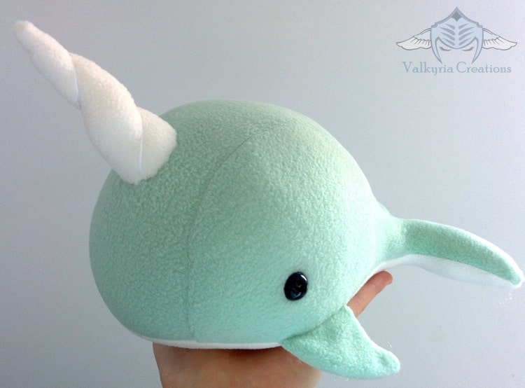 narwhal whale stuffed animal