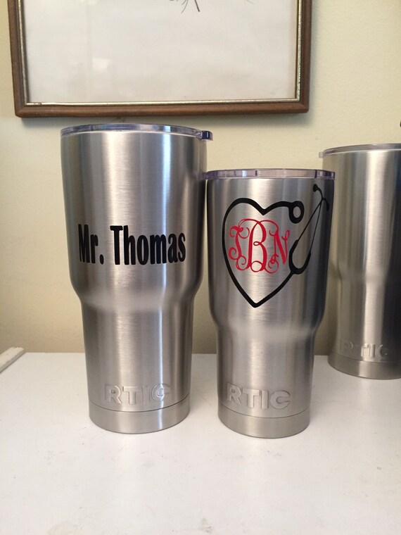 today tumblers or Superfast monogrammed 20 30 tumbler RTIC oz