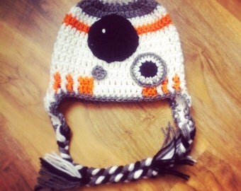 BB8 inspired hat (made to order)