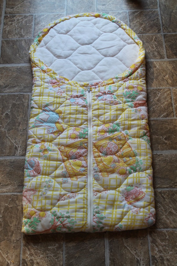 Vintage Quilted Baby Sleep Sack