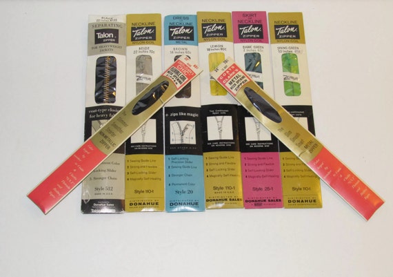 Dating vintage talon zippers