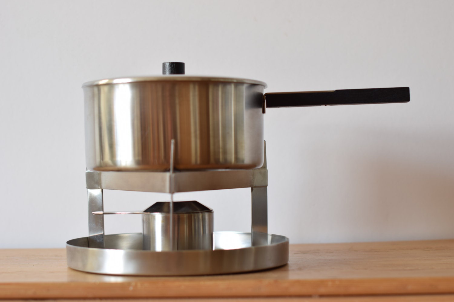 Stelton Denmark Fondue set Peter Holmblad / Arne Jacobsen