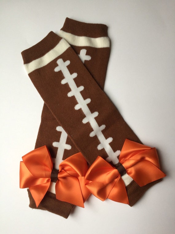 Cleveland football baby leg warmers football leg warmers