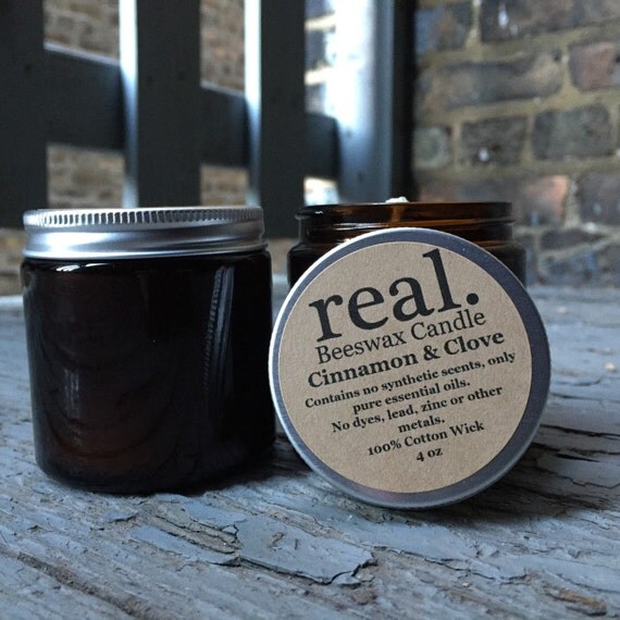 Air Purifying Candle Beeswax Candle Essential Oil Candle