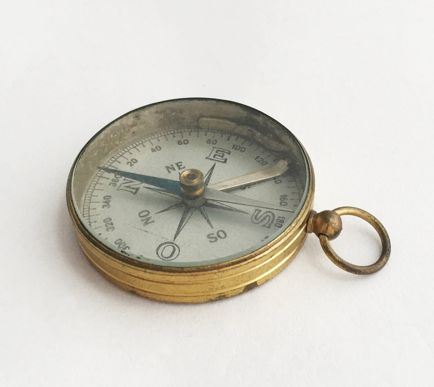 1930s Vintage French Pocket Compass