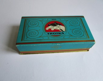 Rare vintage 4711 perfume box Kölnisch Wasser, German vintage collectible
